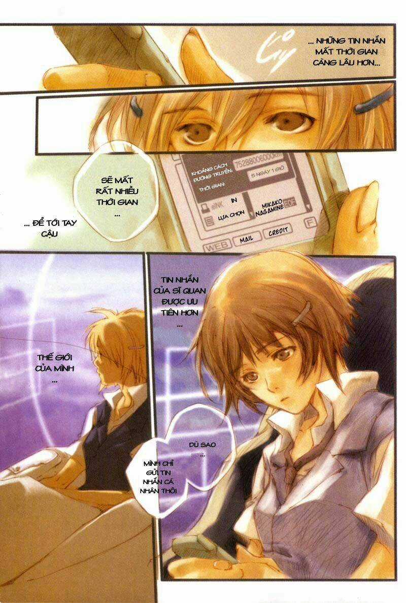 Hoshi No Koe - Chapter 1 - Trang 6