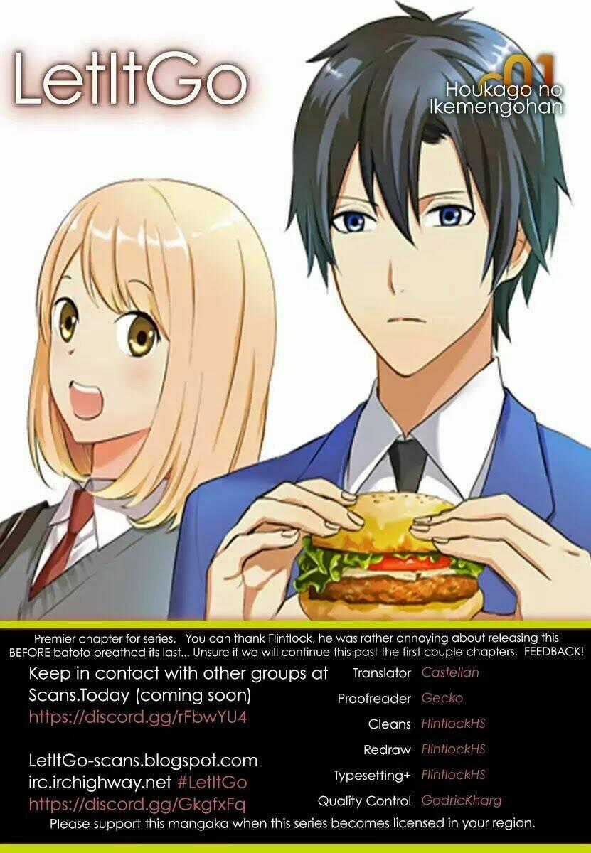 Houkage no Ikemen Gohan - Chapter 1 - Trang 2