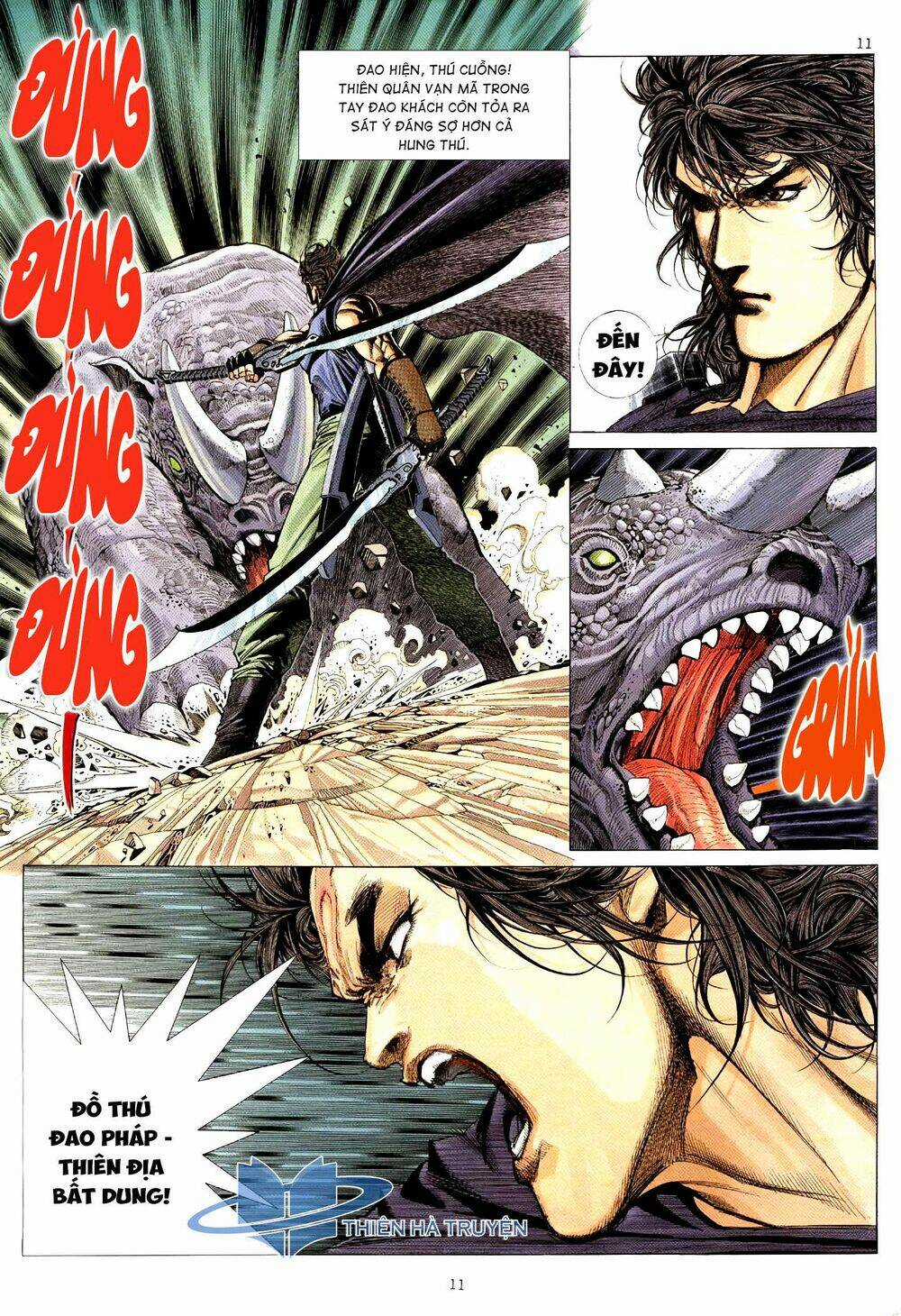 HUNG THÚ VÕ GIẢ - Chapter 3 - Trang 11