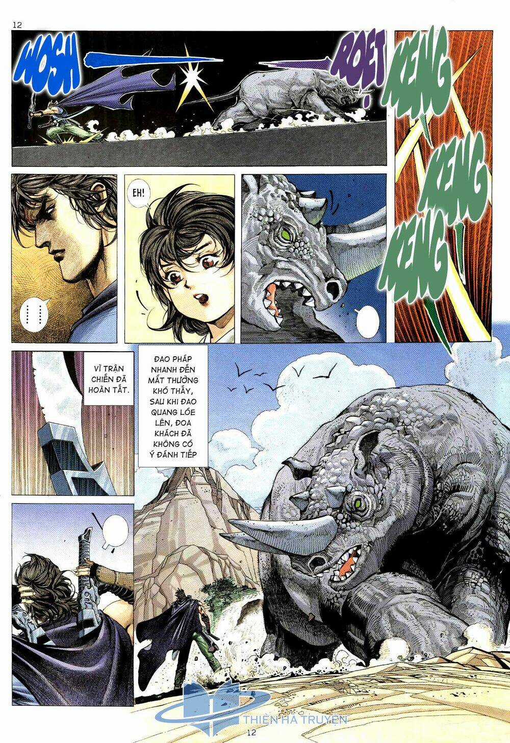 HUNG THÚ VÕ GIẢ - Chapter 3 - Trang 12