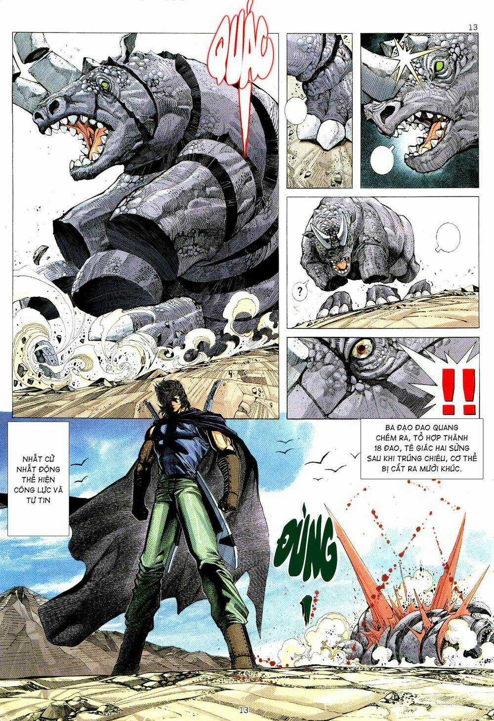 HUNG THÚ VÕ GIẢ - Chapter 3 - Trang 13