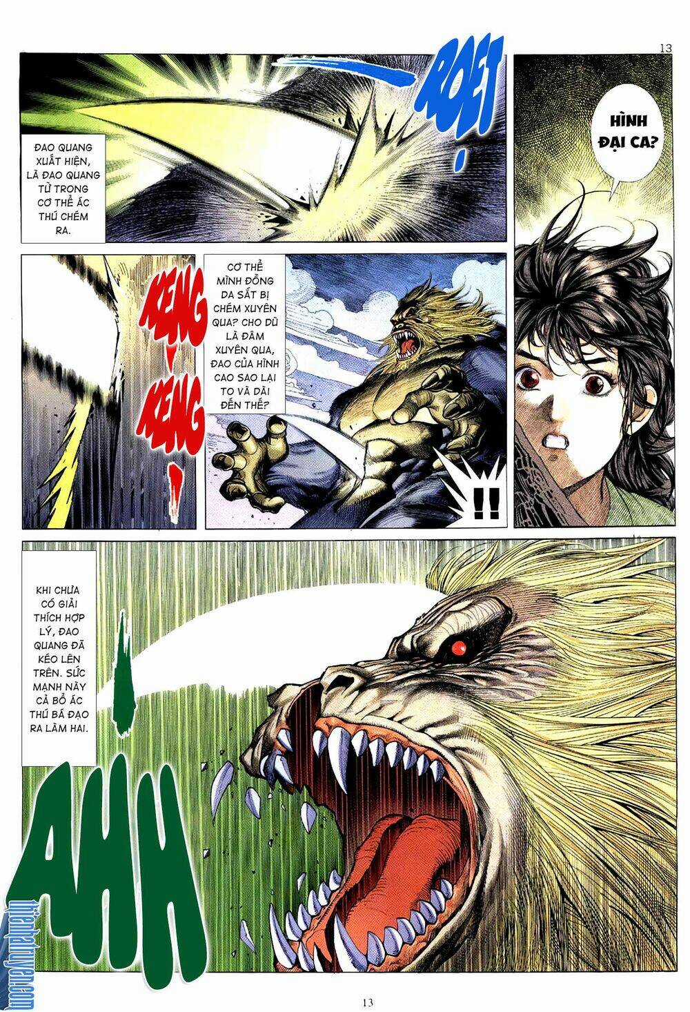 HUNG THÚ VÕ GIẢ - Chapter 5 - Trang 13