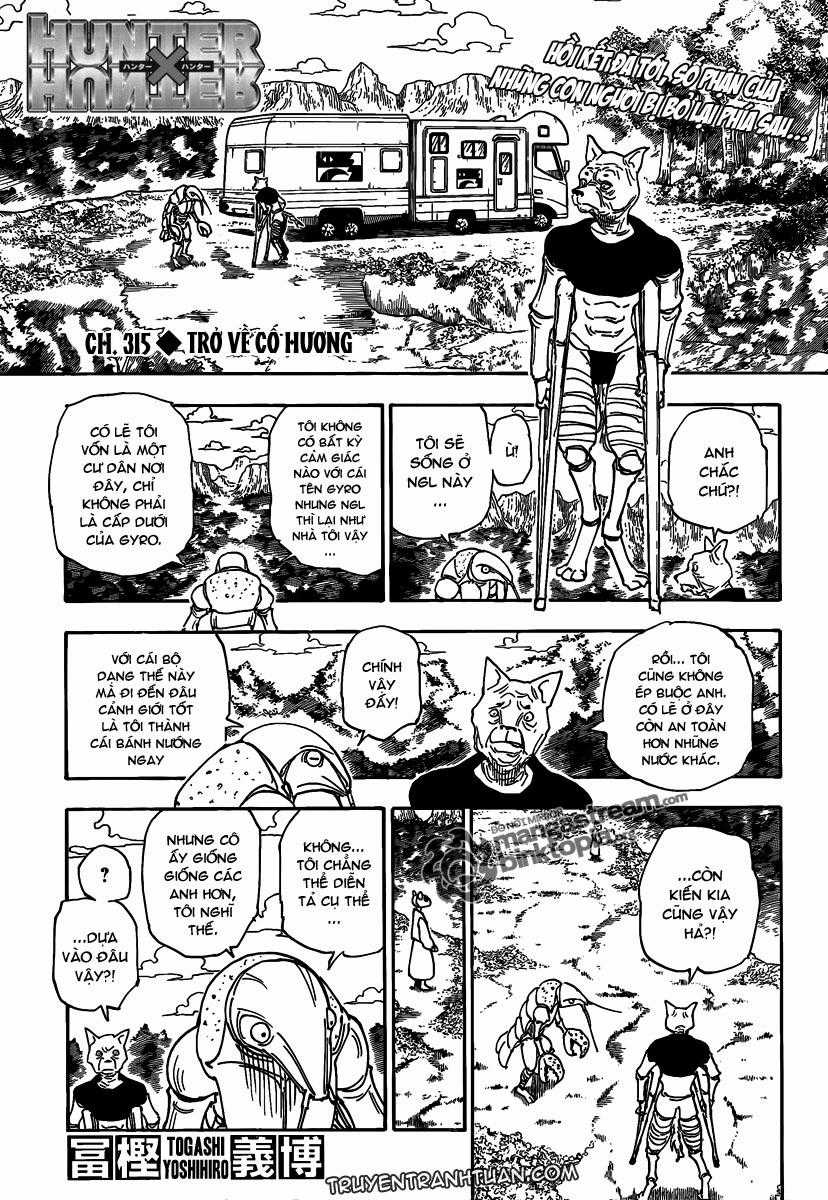 HUNTER X HUNTER - Chapter 315 - Trang 2