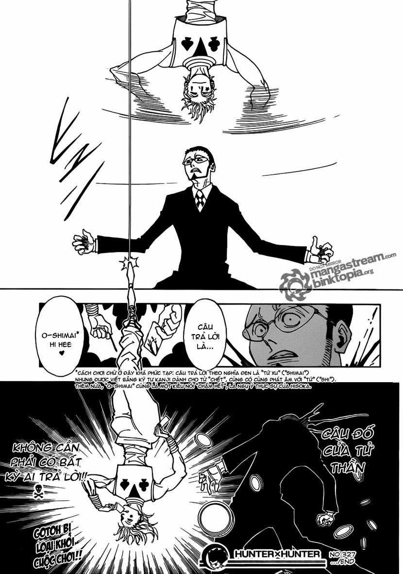 HUNTER X HUNTER - Chapter 327 - Trang 19