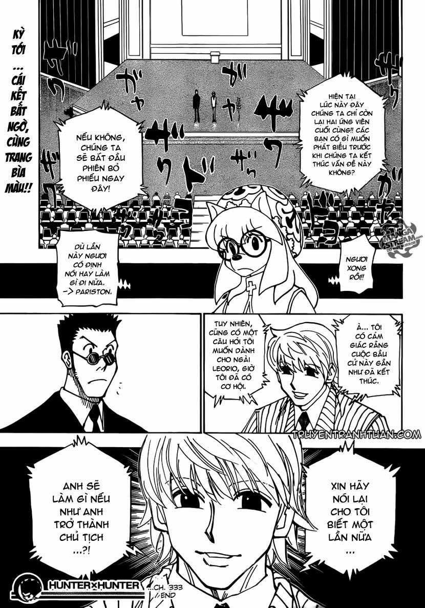HUNTER X HUNTER - Chapter 333 - Trang 18