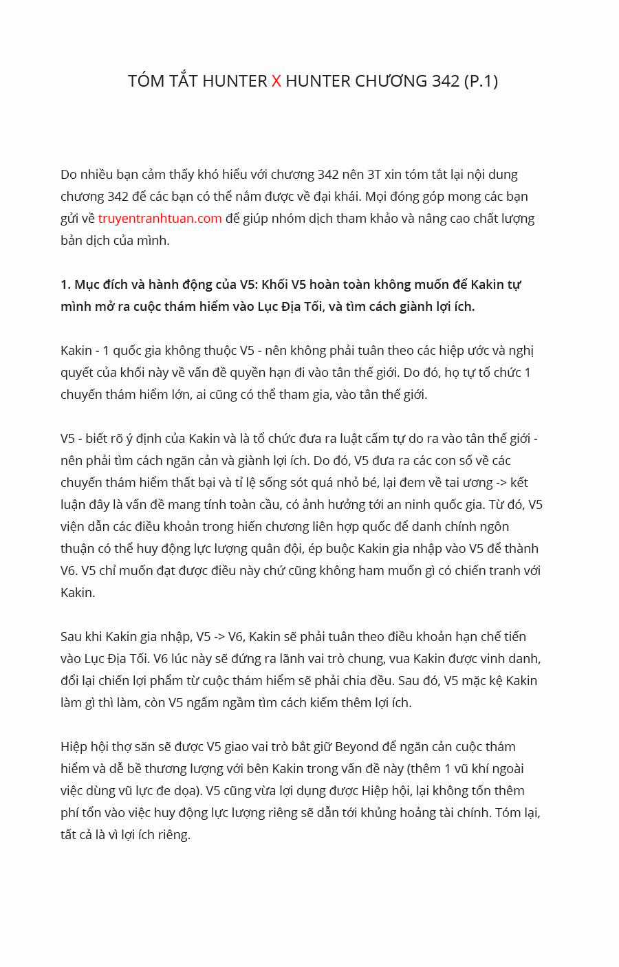 HUNTER X HUNTER - Chapter 343 - Trang 3