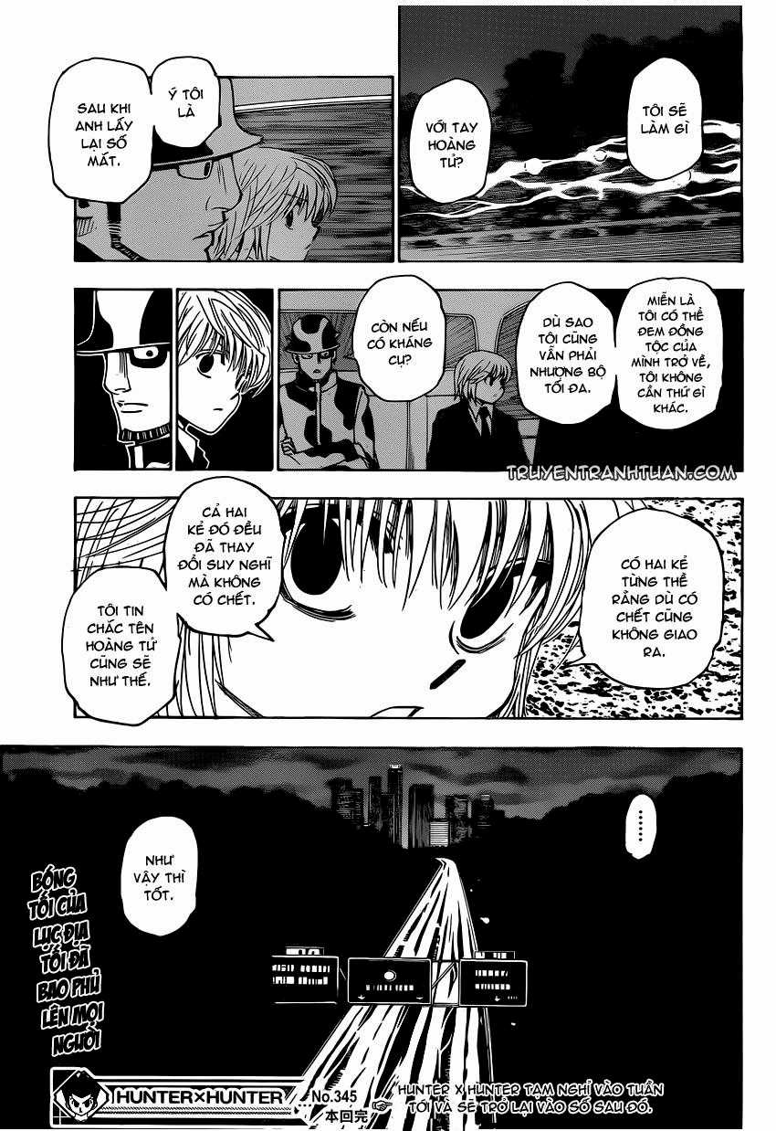 HUNTER X HUNTER - Chapter 345 - Trang 21