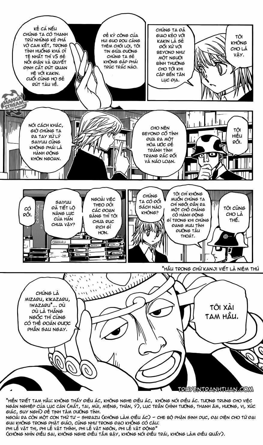 HUNTER X HUNTER - Chapter 349 - Trang 15