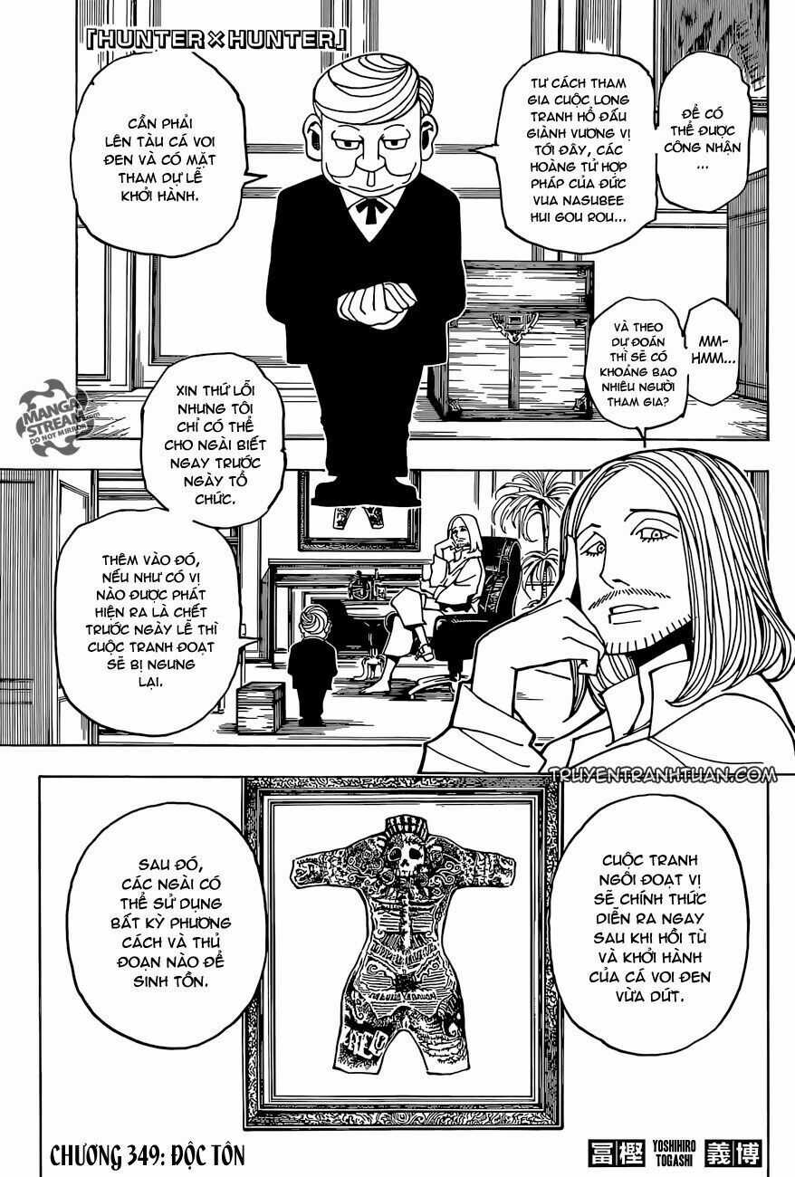 HUNTER X HUNTER - Chapter 349 - Trang 3