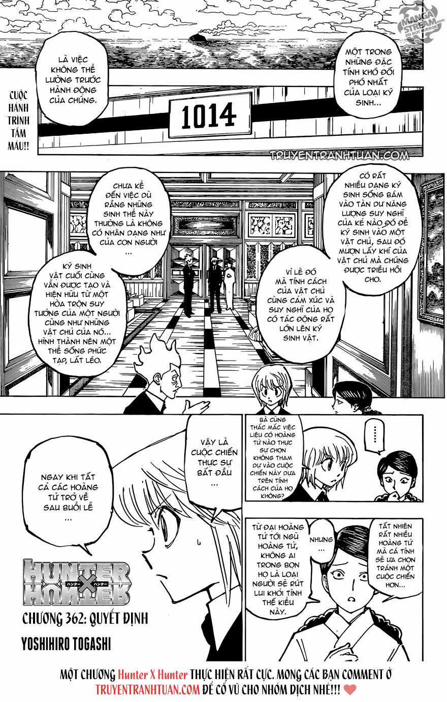 HUNTER X HUNTER - Chapter 362 - Trang 4