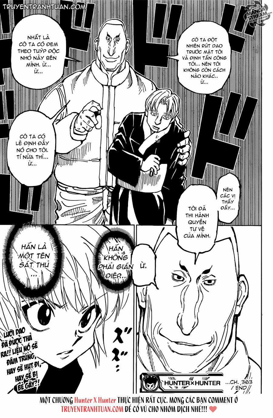 HUNTER X HUNTER - Chapter 363 - Trang 19