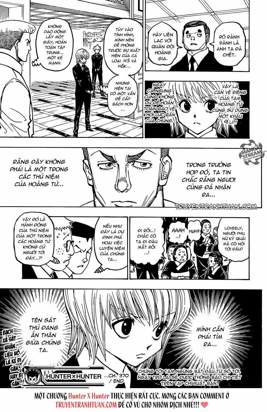 HUNTER X HUNTER - Chapter 370 - Trang 22
