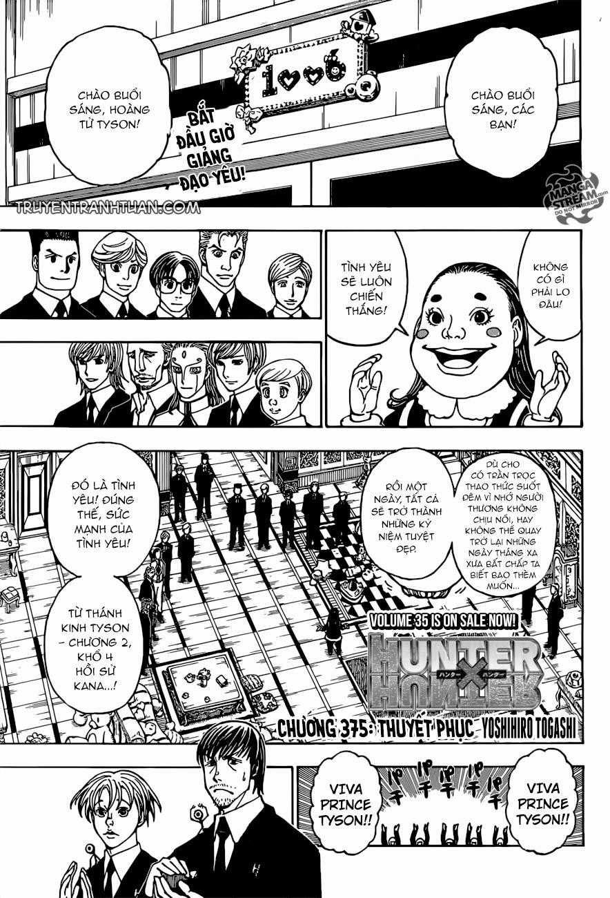 HUNTER X HUNTER - Chapter 375 - Trang 3
