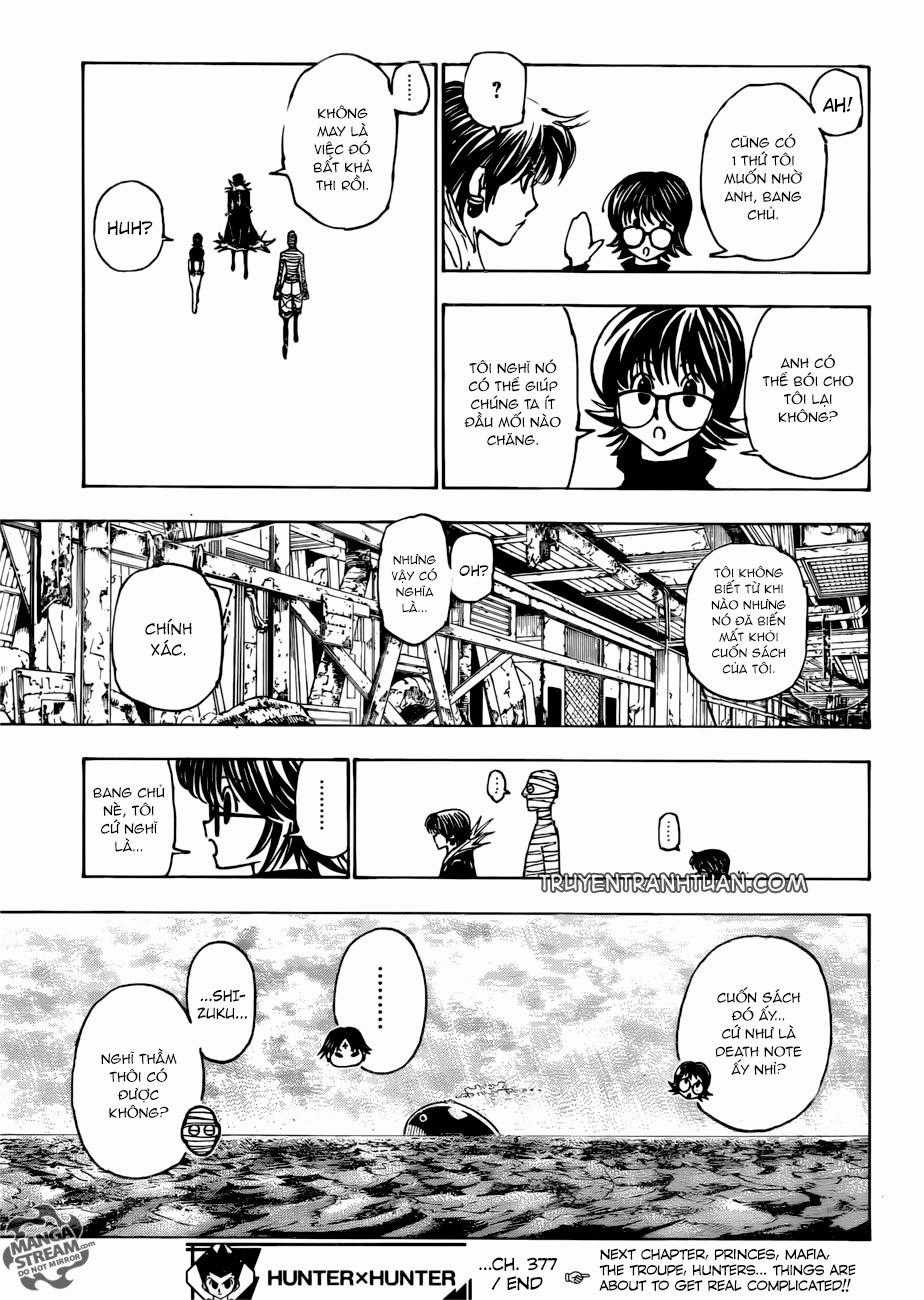 HUNTER X HUNTER - Chapter 377 - Trang 19