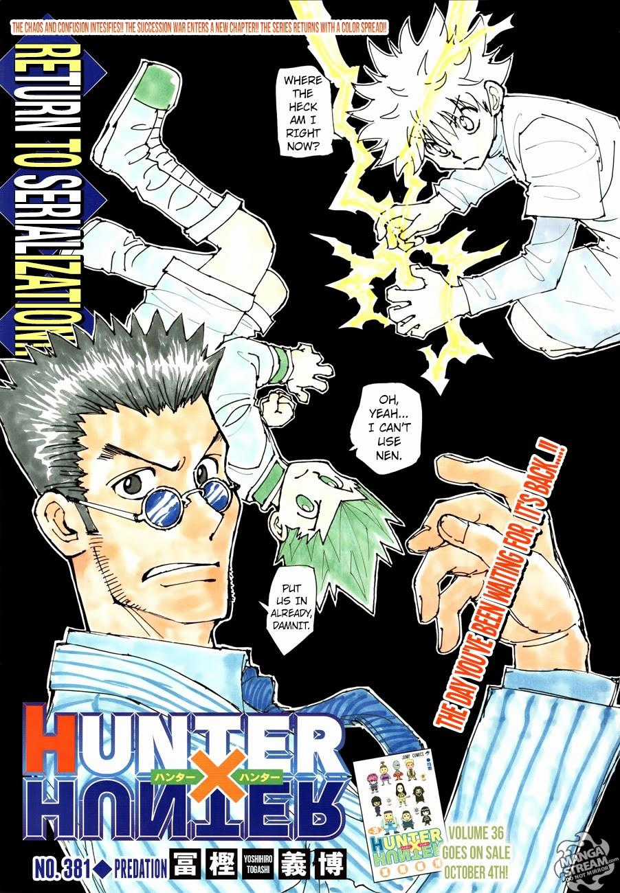 HUNTER X HUNTER - Chapter 381 - Trang 3