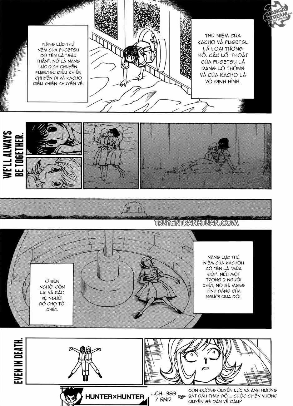 HUNTER X HUNTER - Chapter 383 - Trang 20