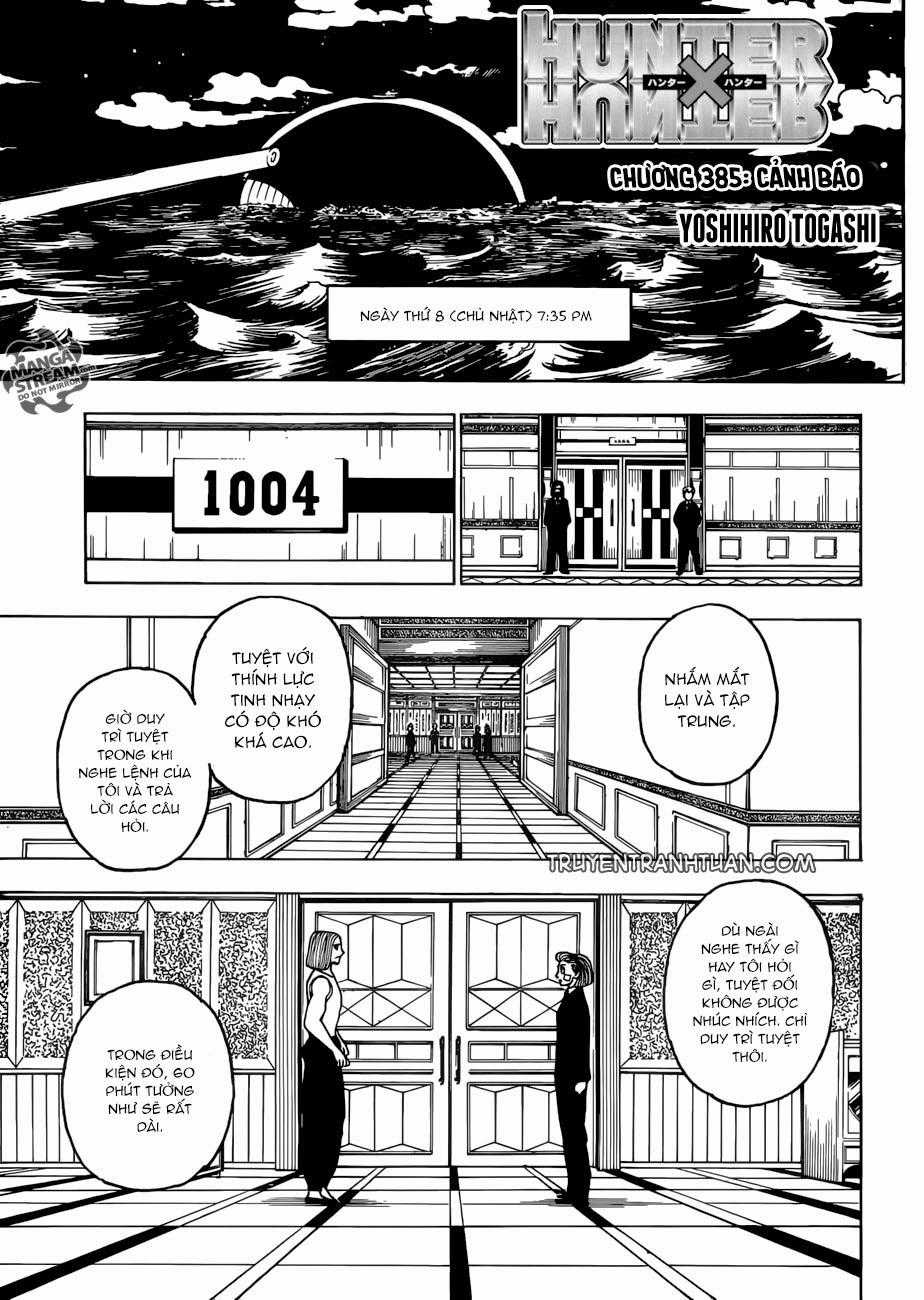 HUNTER X HUNTER - Chapter 385 - Trang 3