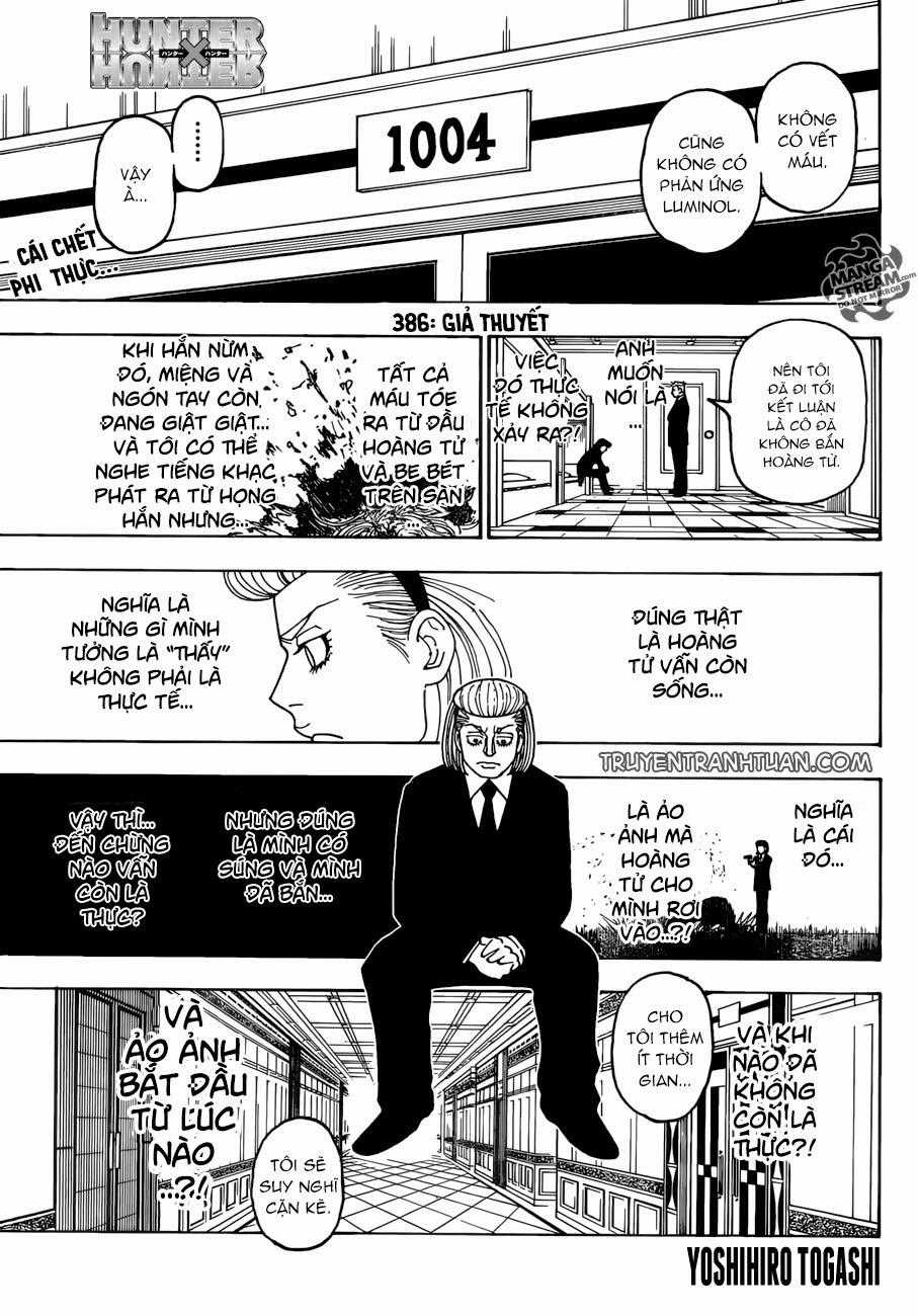 HUNTER X HUNTER - Chapter 386 - Trang 3