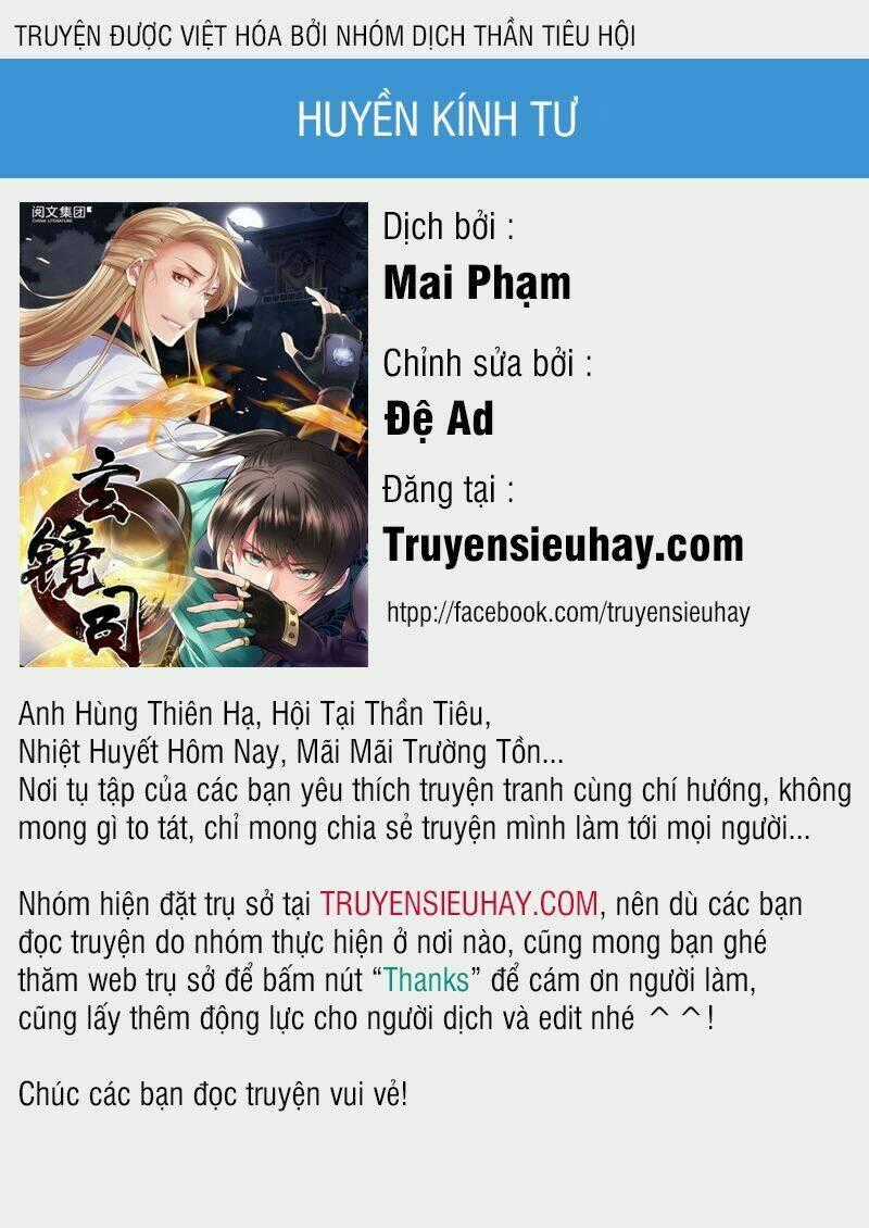 Huyền Kính Tư - Chapter 1 - Trang 1