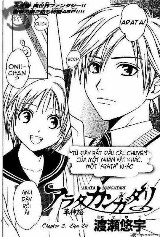 Huyền thoại Arata - Chapter 2 - Trang 4