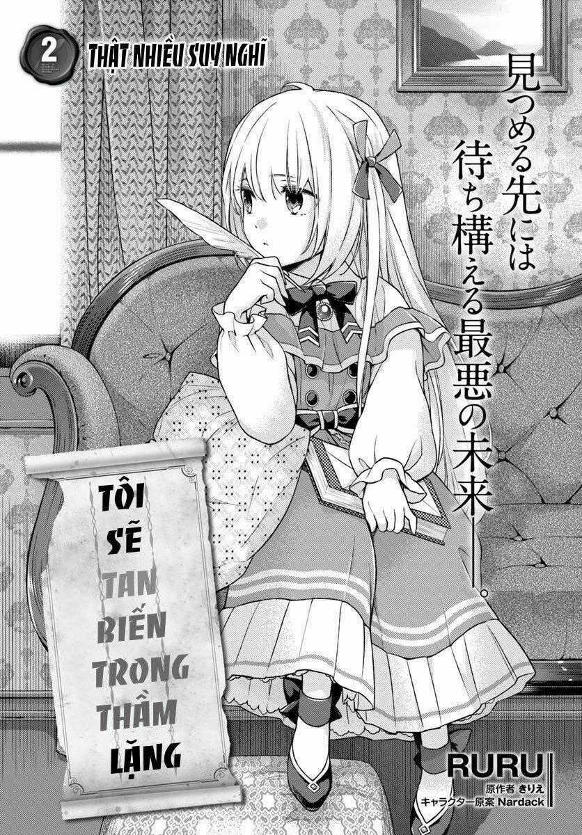 I Will Go and Disappear Obediently - Chapter 2 - Trang 2