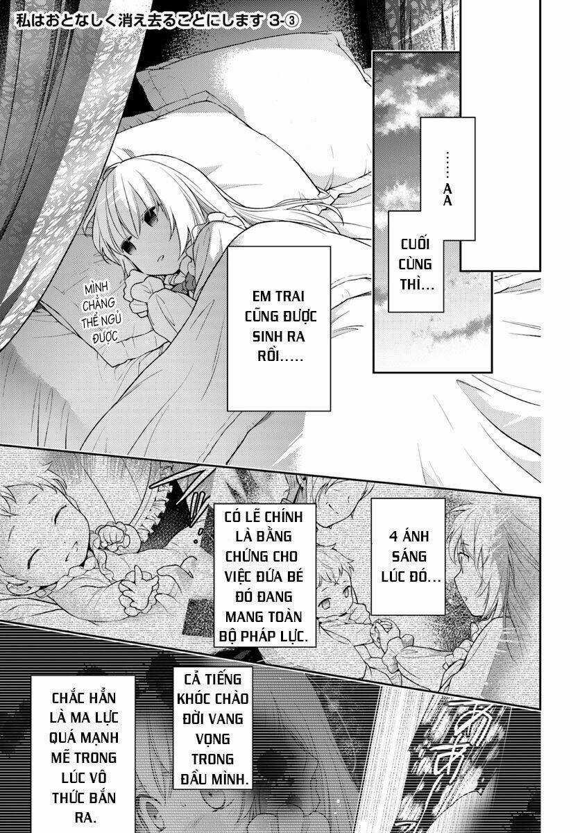 I Will Go and Disappear Obediently - Chapter 3 - Trang 19