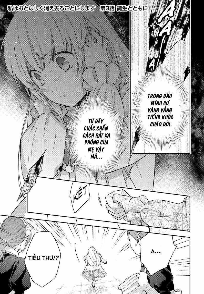 I Will Go and Disappear Obediently - Chapter 3 - Trang 3