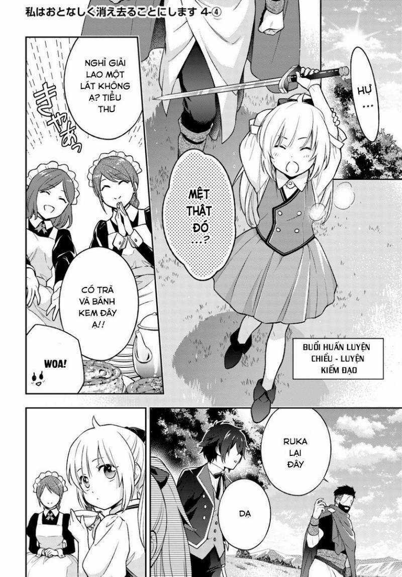 I Will Go and Disappear Obediently - Chapter 4 - Trang 25