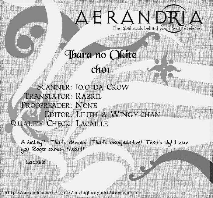 Ibara No Okite - Chapter 1.1 - Trang 4