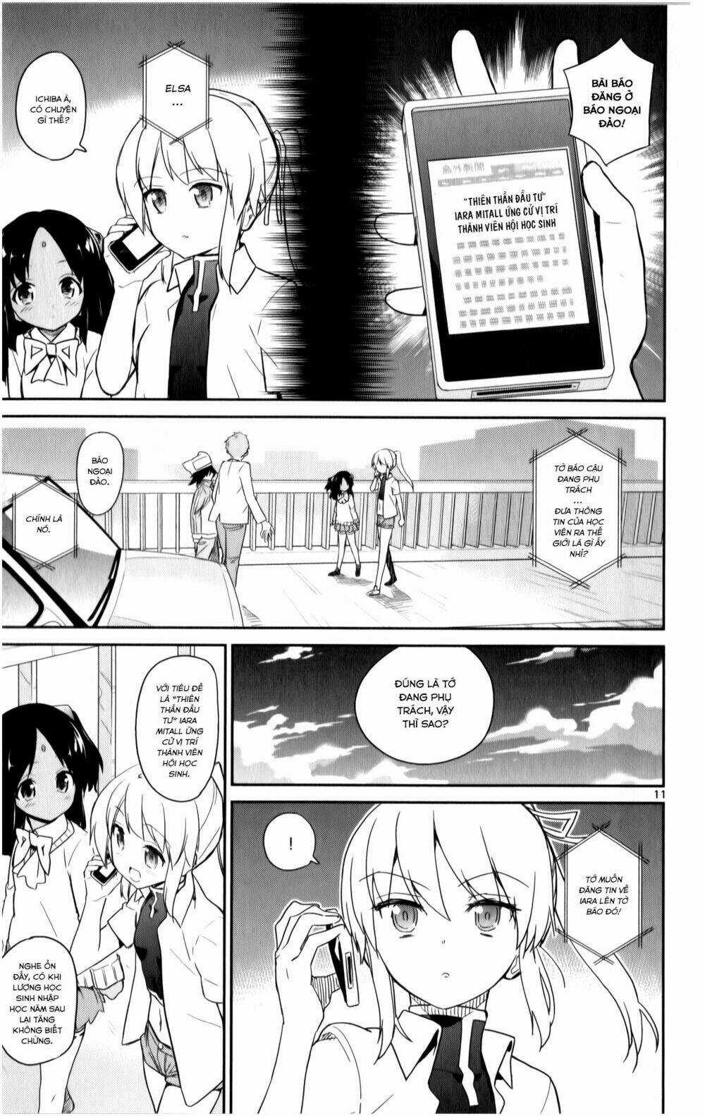 Ichiba Kurogane Wa Kasegitai - Chapter 16 - Trang 11