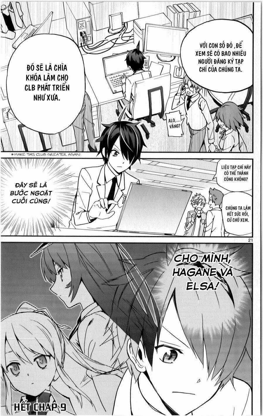 Ichiba Kurogane Wa Kasegitai - Chapter 9 - Trang 20