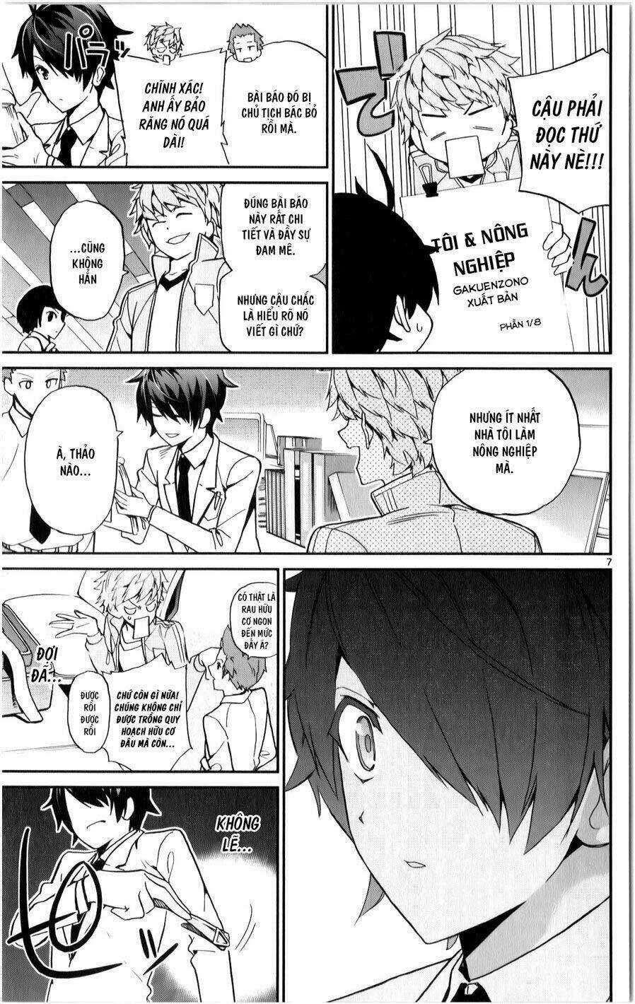 Ichiba Kurogane Wa Kasegitai - Chapter 9 - Trang 7