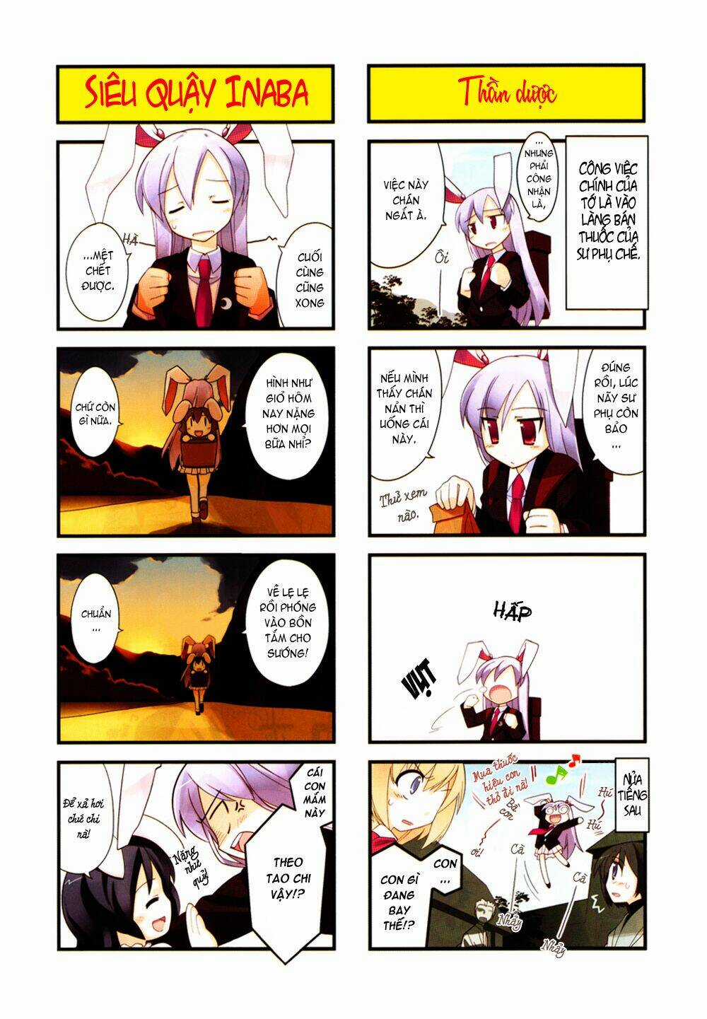 Inaba Mặt Trăng Và Inaba Trái Đất - Chapter 1 - Trang 4
