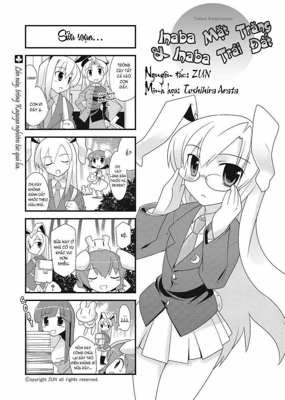 Inaba Mặt Trăng Và Inaba Trái Đất - Chapter 10 - Trang 1