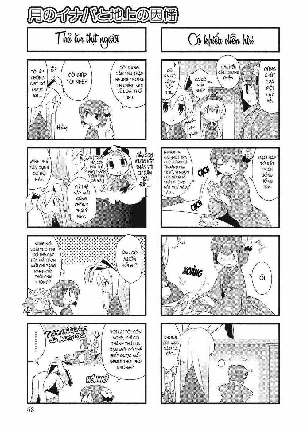 Inaba Mặt Trăng Và Inaba Trái Đất - Chapter 10 - Trang 5