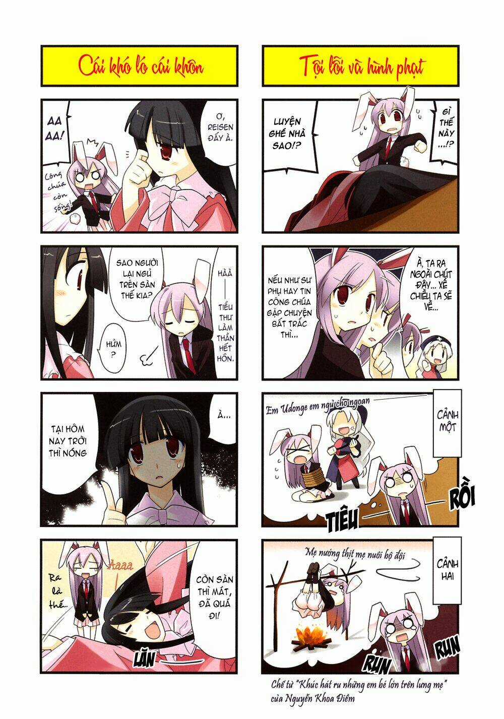 Inaba Mặt Trăng Và Inaba Trái Đất - Chapter 2 - Trang 2