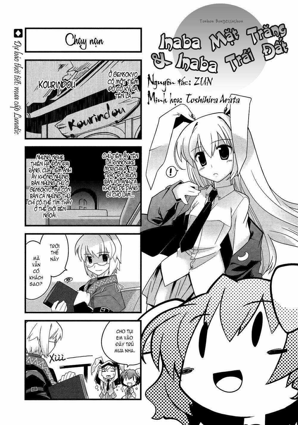 Inaba Mặt Trăng Và Inaba Trái Đất - Chapter 3 - Trang 1