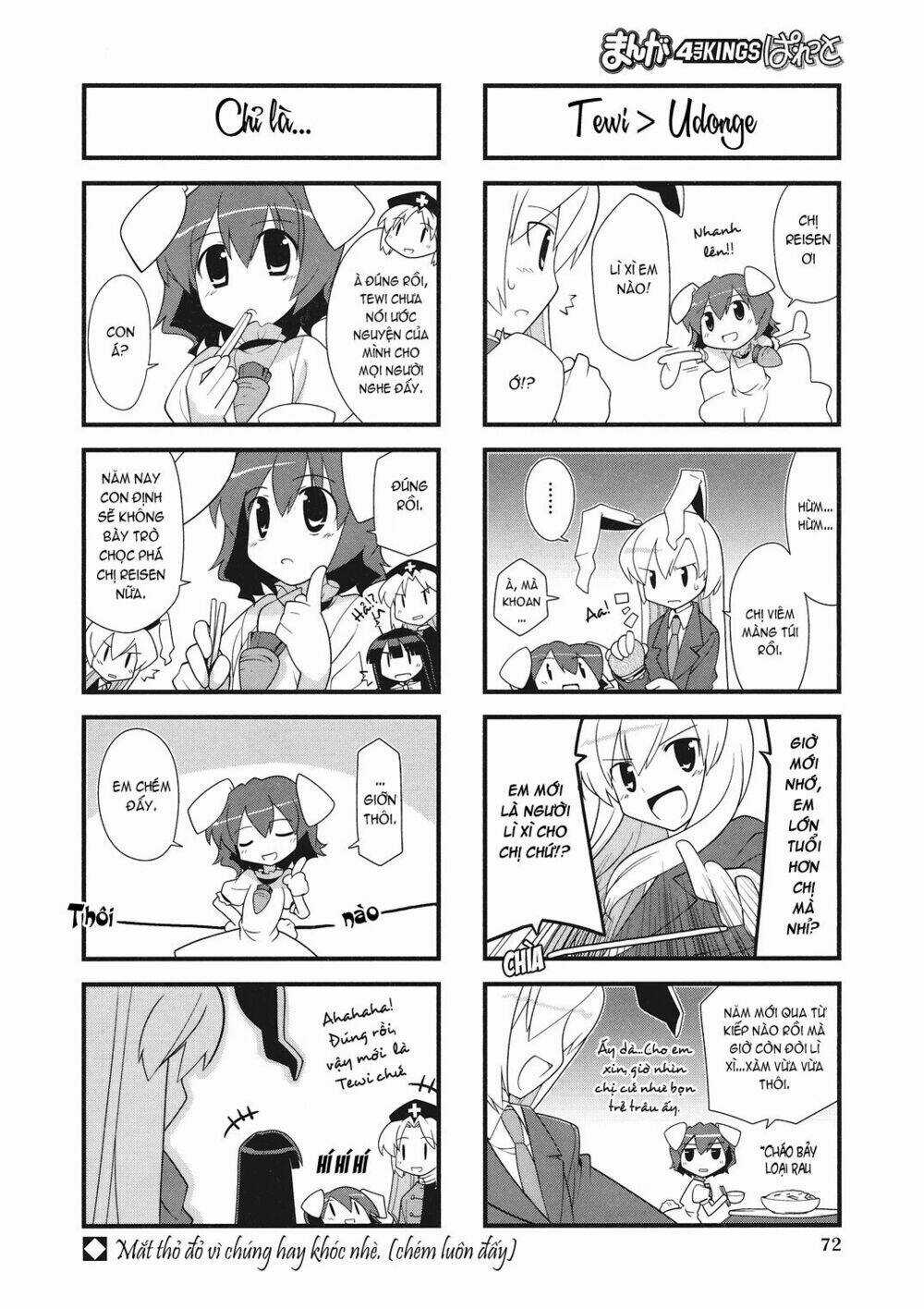 Inaba Mặt Trăng Và Inaba Trái Đất - Chapter 8 - Trang 8