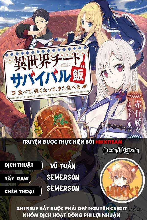 Isekai Cheat Survival Meshi - Chapter 6 - Trang 1