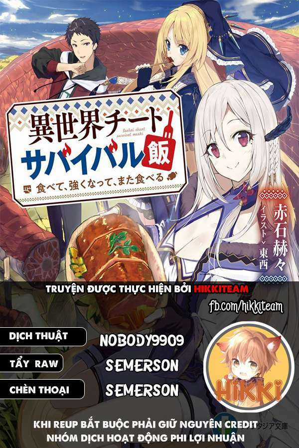 Isekai Cheat Survival Meshi - Chapter 7 - Trang 1