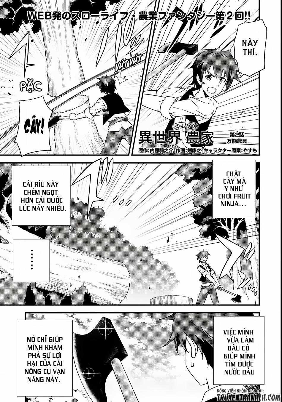 Isekai Nonbiri Nouka - Chapter 2 - Trang 3