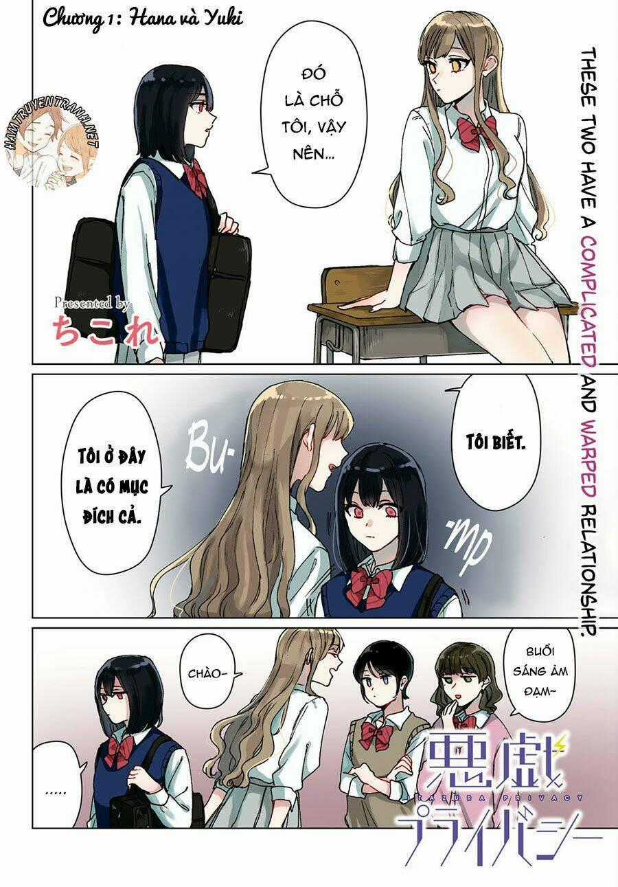 Itazura Privacy - Chapter 1 - Trang 2