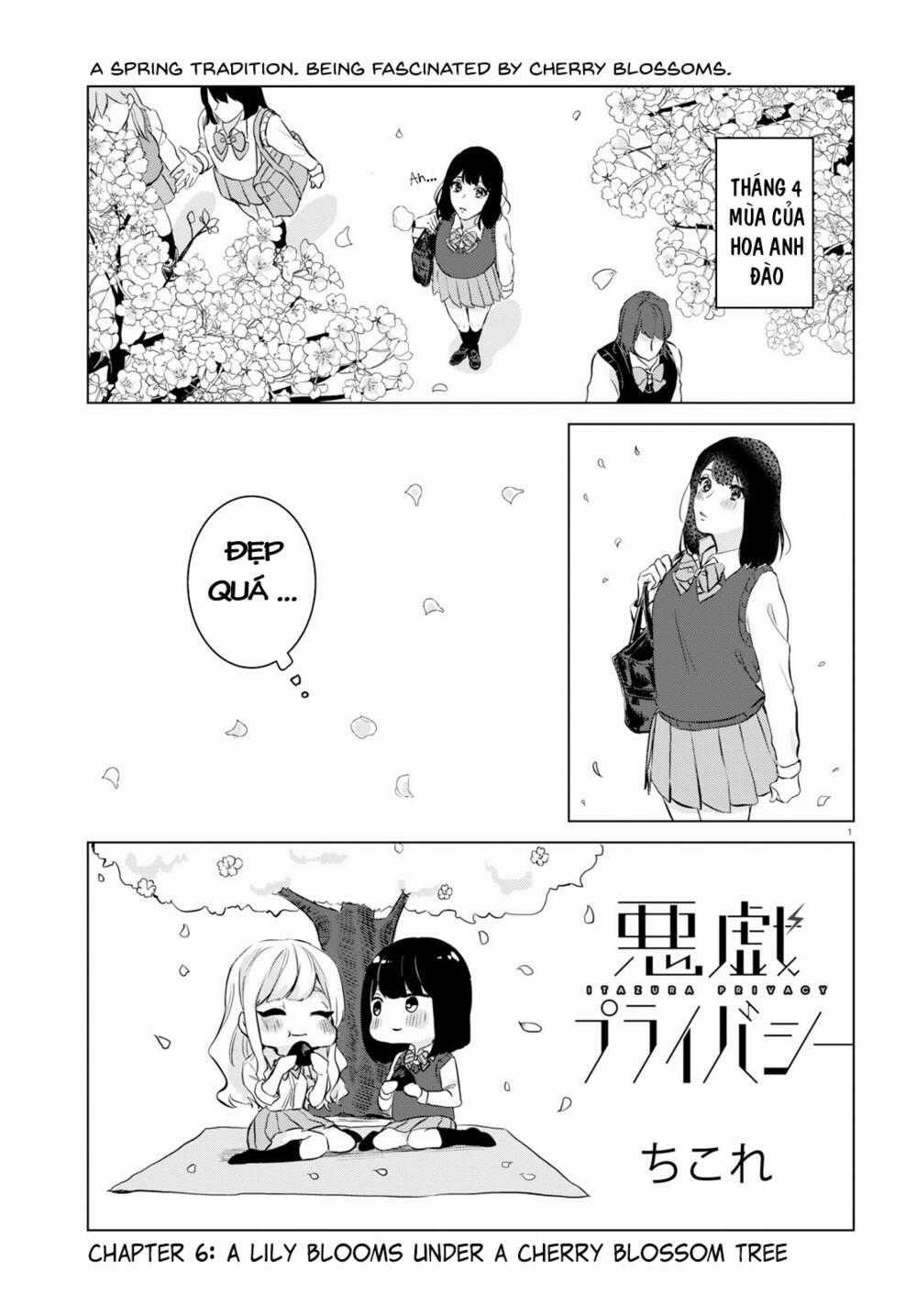 Itazura Privacy - Chapter 6 - Trang 1