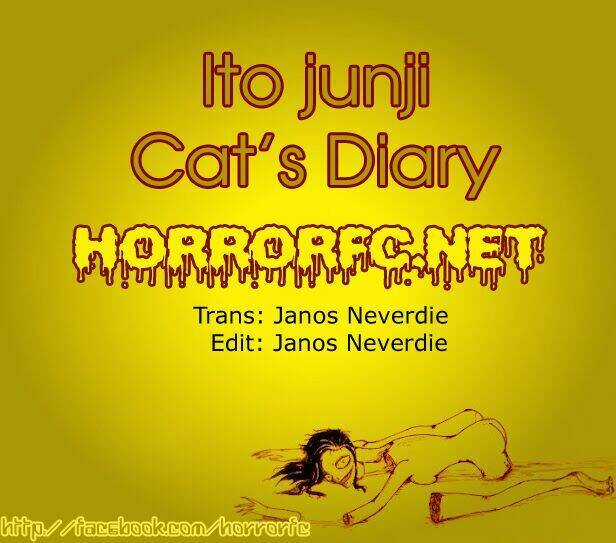 Ito Junji Cat's Diary - Chapter 1 - Trang 17