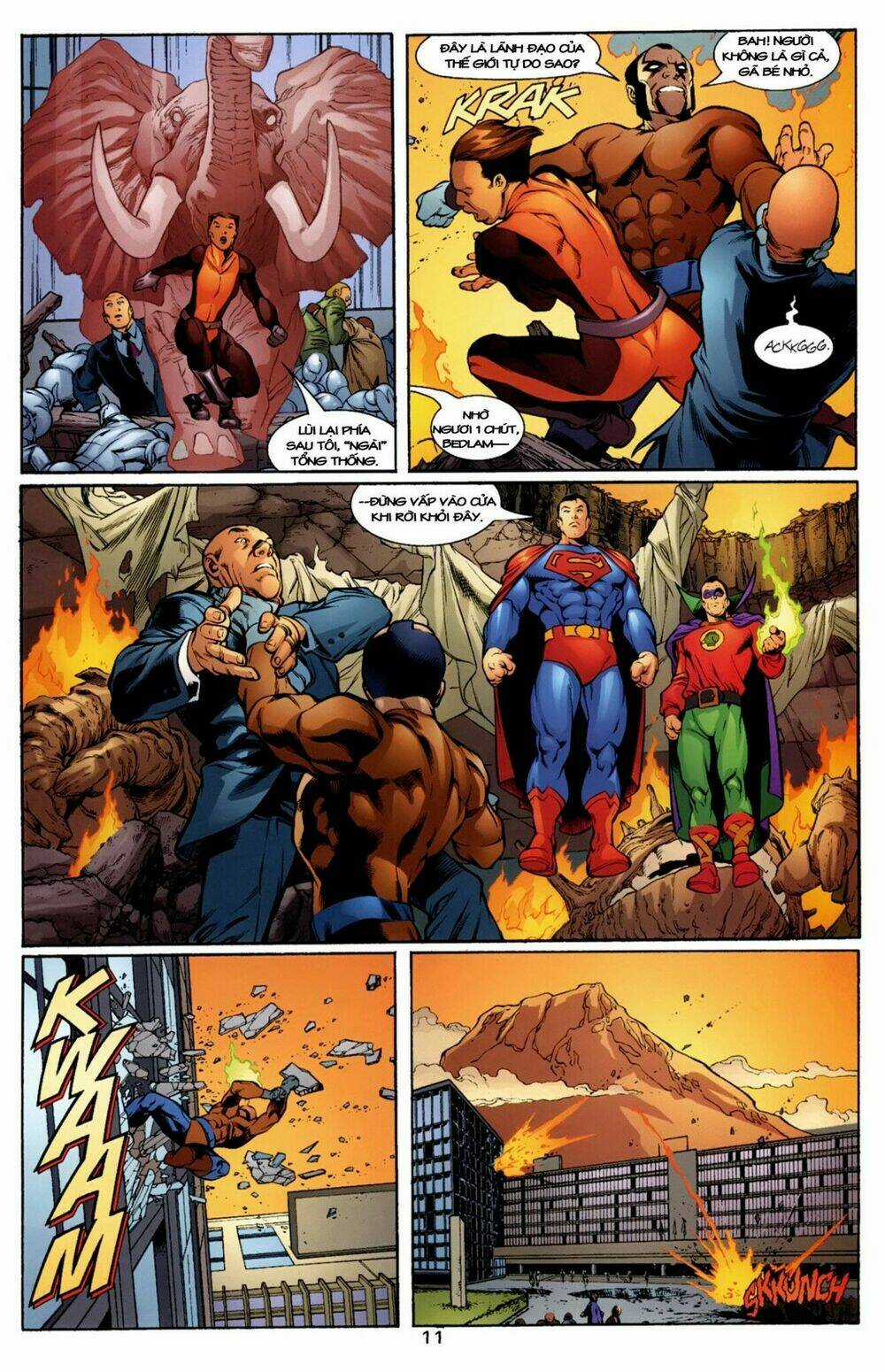 JLA JSA: VIRTUE AND VICE - Chapter 1 - Trang 11