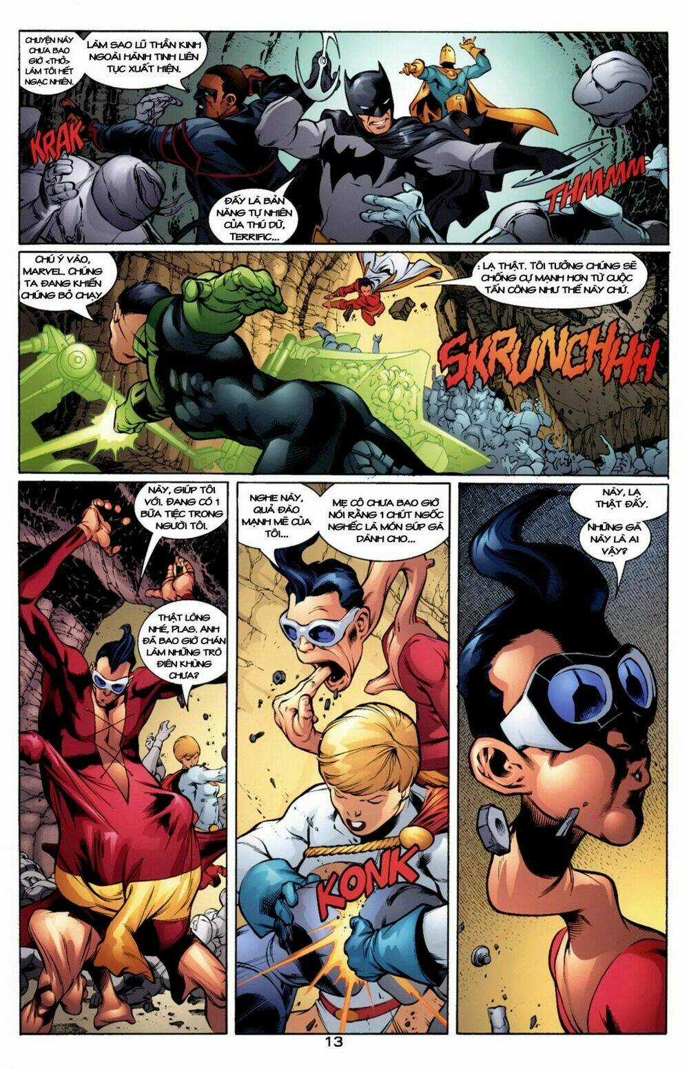 JLA JSA: VIRTUE AND VICE - Chapter 1 - Trang 13