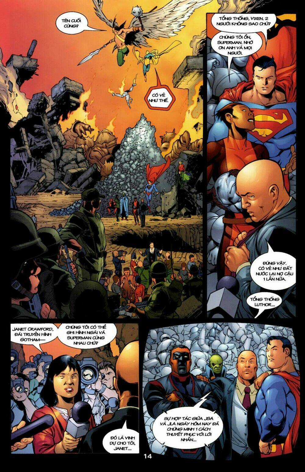 JLA JSA: VIRTUE AND VICE - Chapter 1 - Trang 14