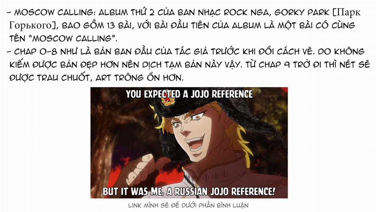 Jojo's Bizarre Adventure: Moscow Calling - Chapter 0 - Trang 7
