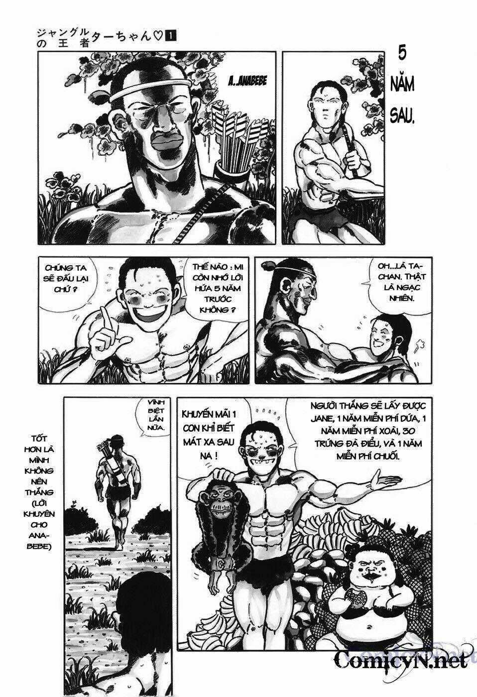 Jungle No Ouja Taa Chan - Chapter 5 - Trang 8