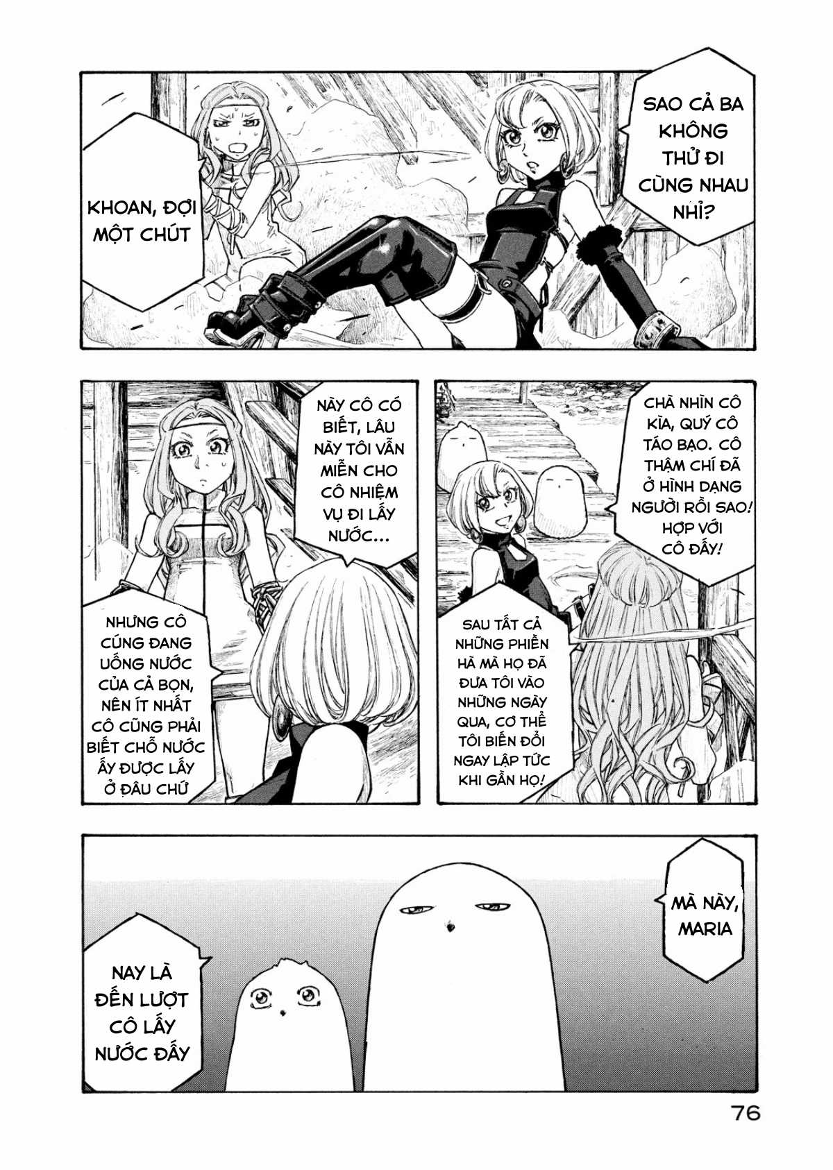 Junketsu no Maria: Exhibition - Chapter 4 - Trang 9